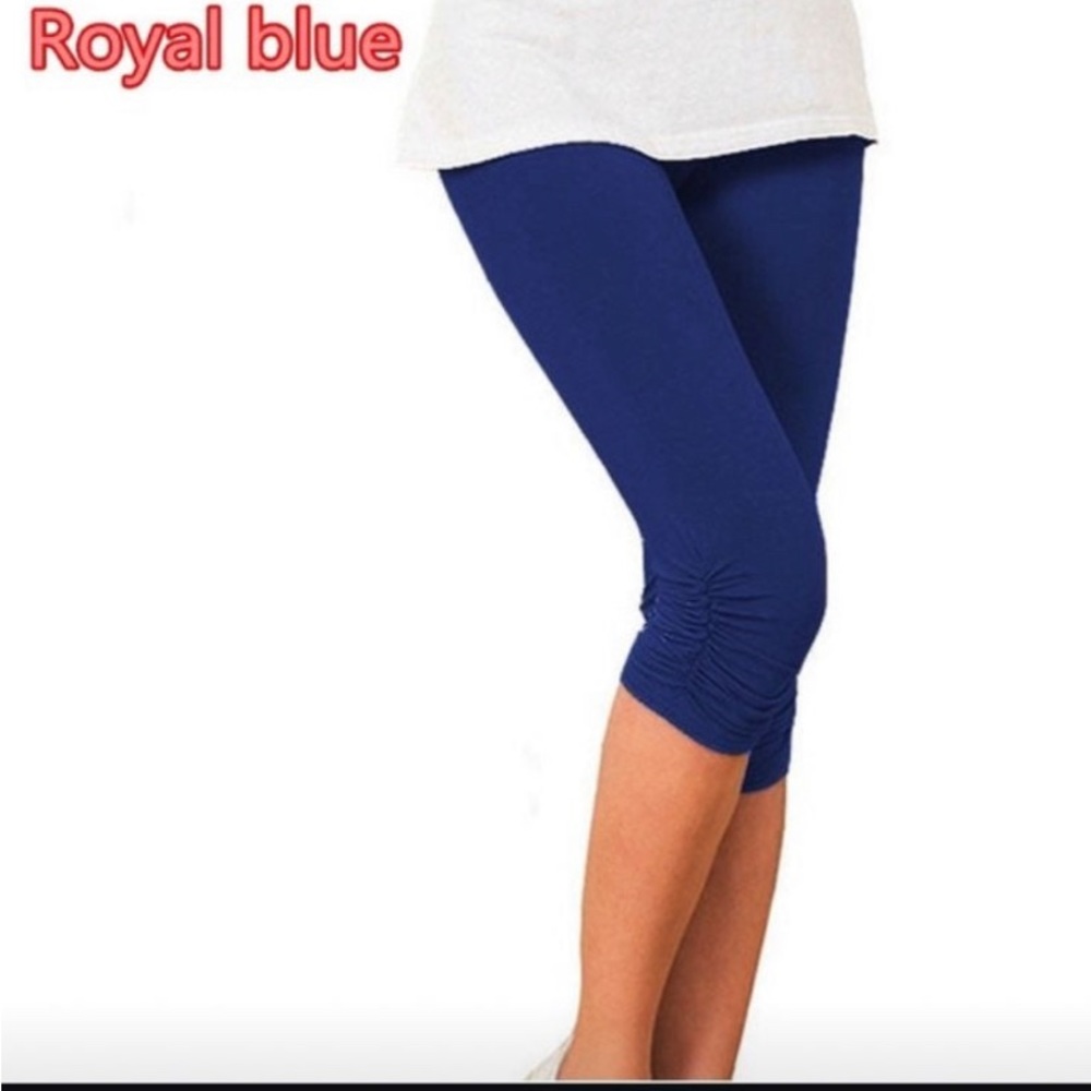 Royal blue leggings